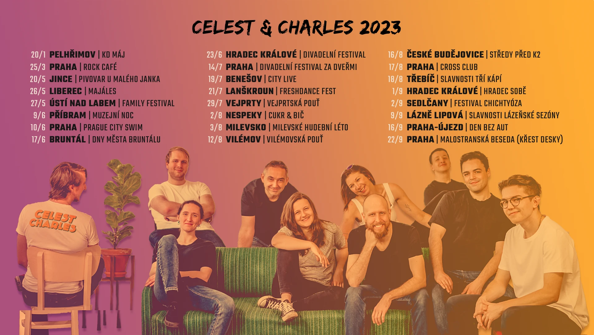 Koncerty v roce 2023