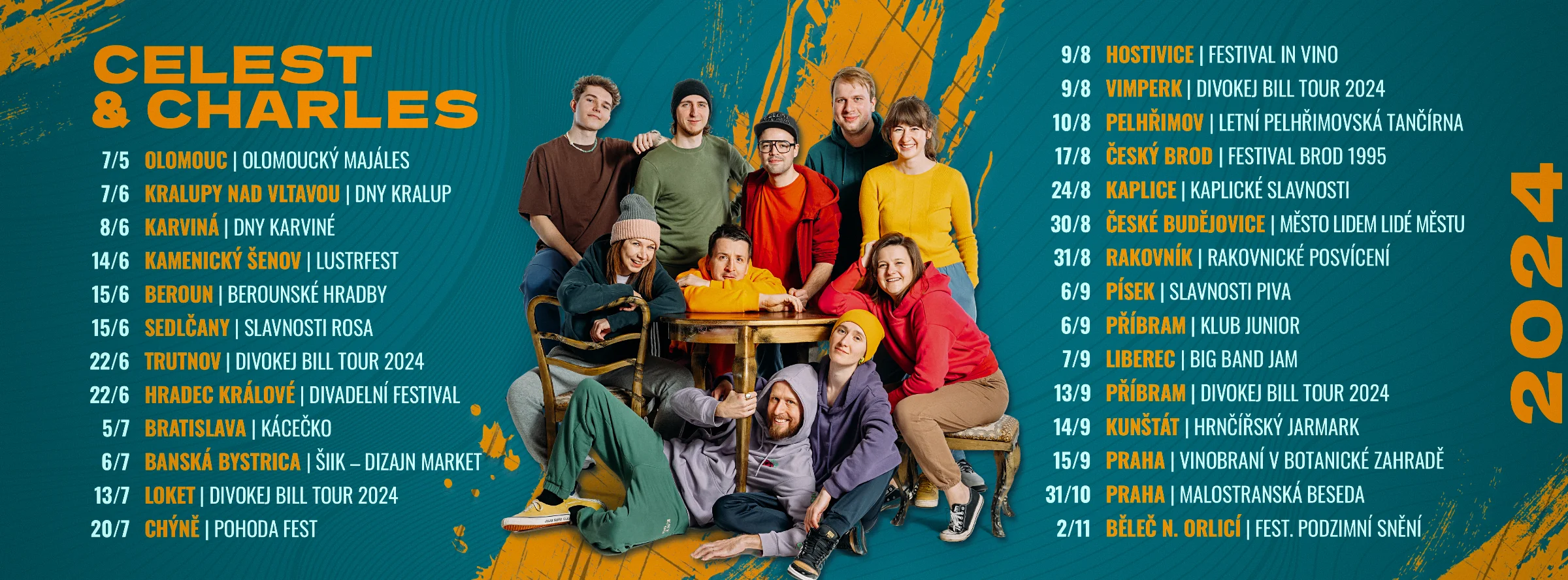 Koncerty v roce 2024